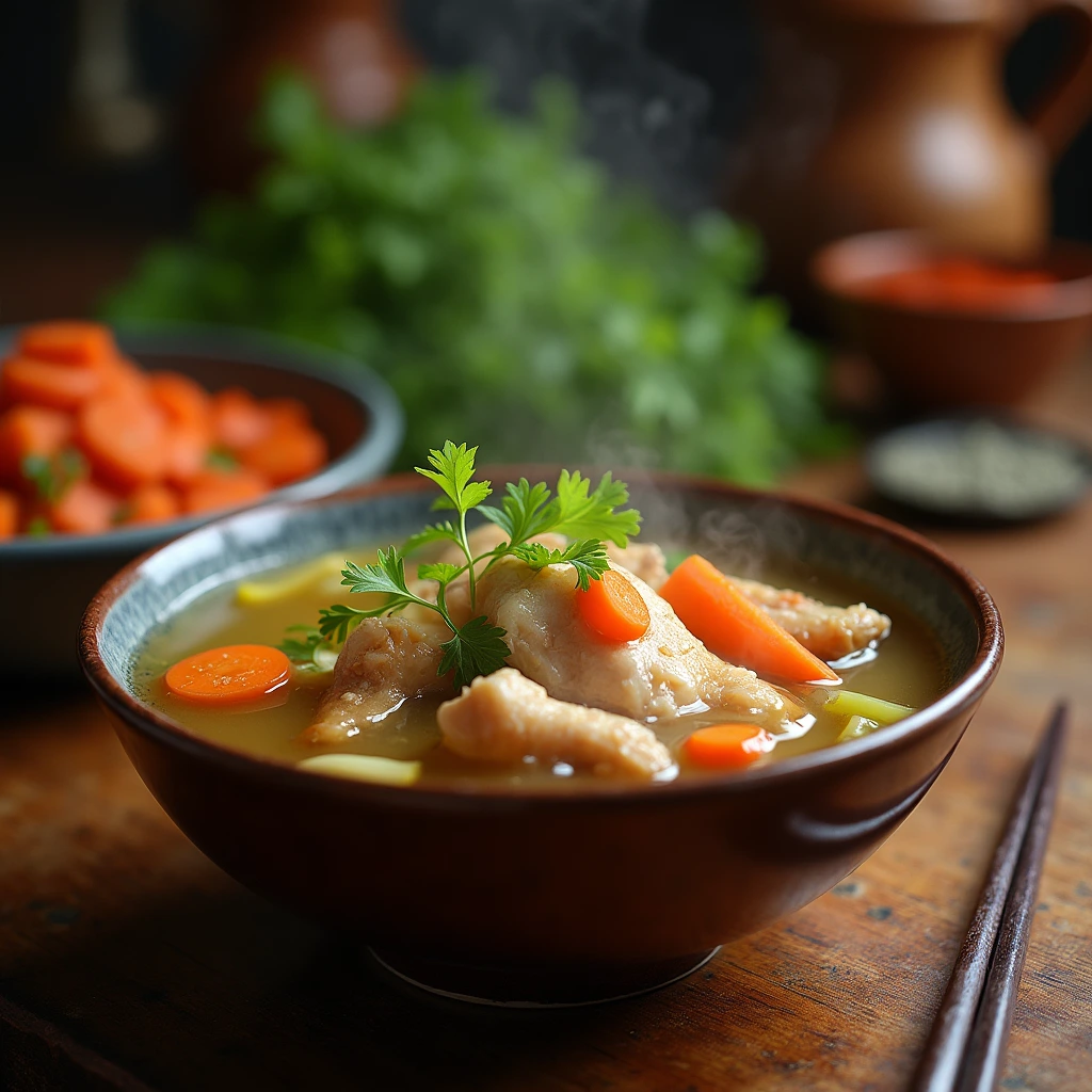 chicken feet soup